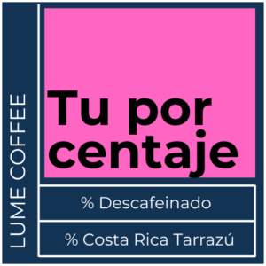 cafe especialidad mezcla con descafeinado